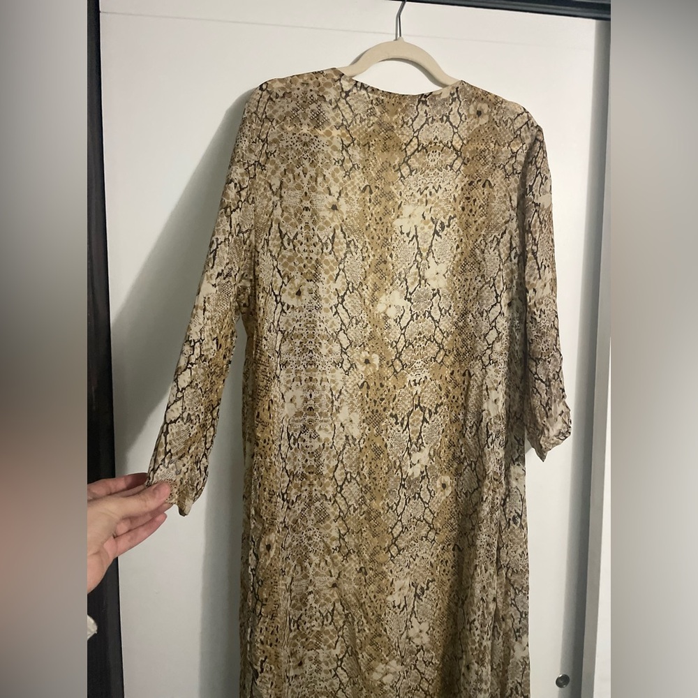 Spell Gypsy Vintage Aloha Python Duster OS - Picture 9 of 12